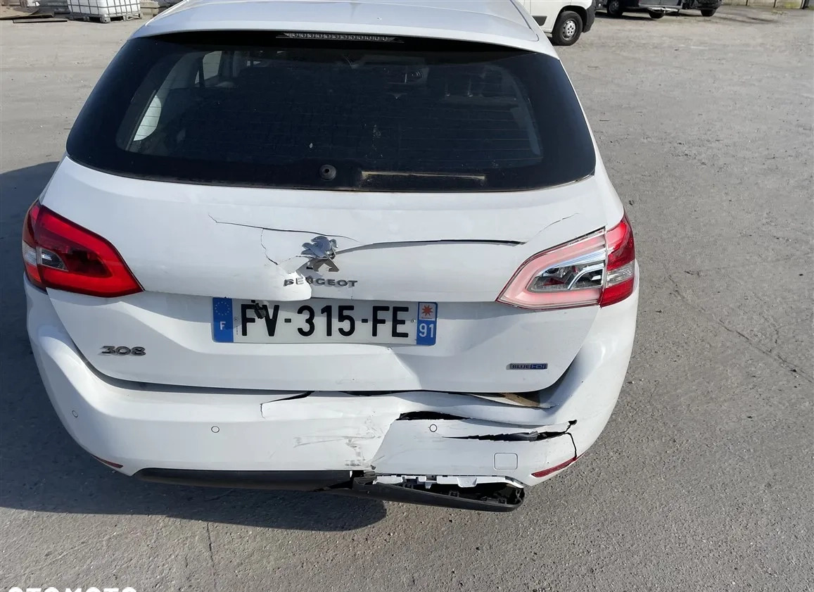 Peugeot 308 cena 33750 przebieg: 68000, rok produkcji 2020 z Wyrzysk małe 529